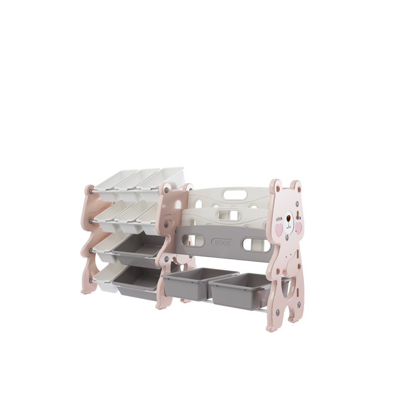 Rangement pour jouets pour enfants, Rose