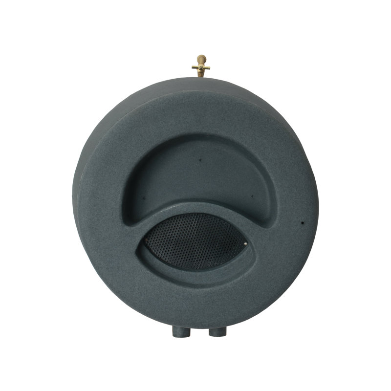 65 Gallon Rain Barrel with Planter Top, Charcoal