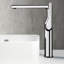 Robinet de lavabo vasque de salle de bain monotrou à poignée simple 10 po H avec ensemble de drain optionnel-111906125-100018788