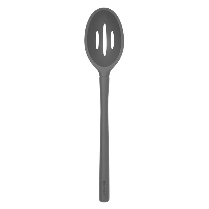 Ustensile de cuisine à cuillère profonde en silicone anti-adhésif Tovolo Flex-Core, Noir