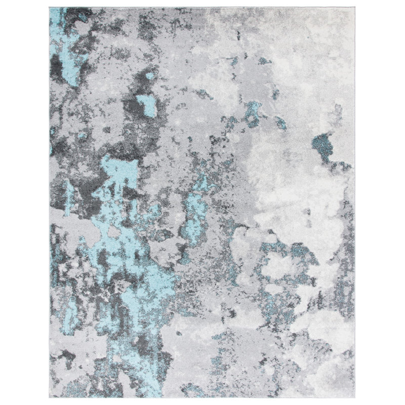 Tapis abstrait Heuer Performance, Rond 6 pi