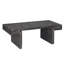 Table basse de style industriel rétro avec texture de bois récupéré de qualité supérieure, structure à deux niveaux pour le salon et le bureau, facile à assembler-726533194