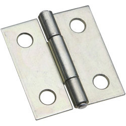 National Hardware - V518 1-1/2" Non-Removable Pin Narrow Utility Hinge - 2 Per Pack