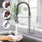 MAXWELL Hesser Pull Down Kitchen Faucet-49431342