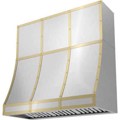 Forte Hood Banding Kit for DC14818AS in Satin Gold Finish