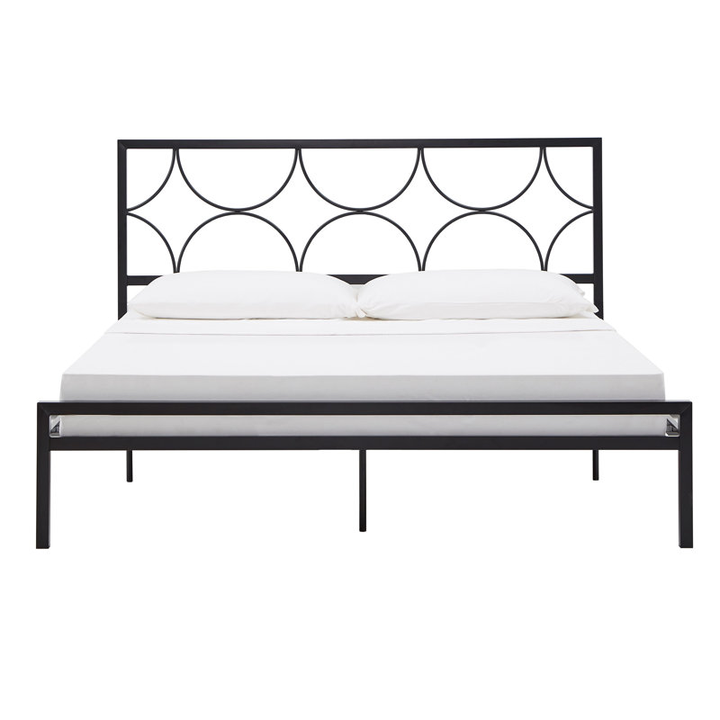 Metal Open-Frame Bed, King