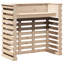 Coldiron Rectangular Outdoor Bar Table , 113.5cm cm W 50cm cm D-1923104084