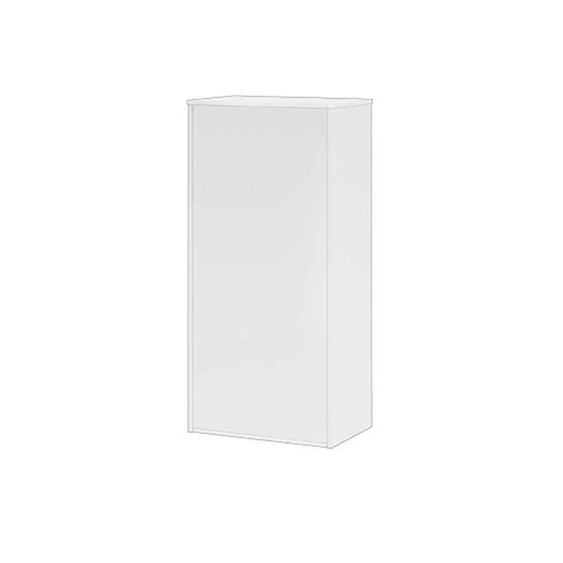 Arciszewski Linen Cabinet, White, Left
