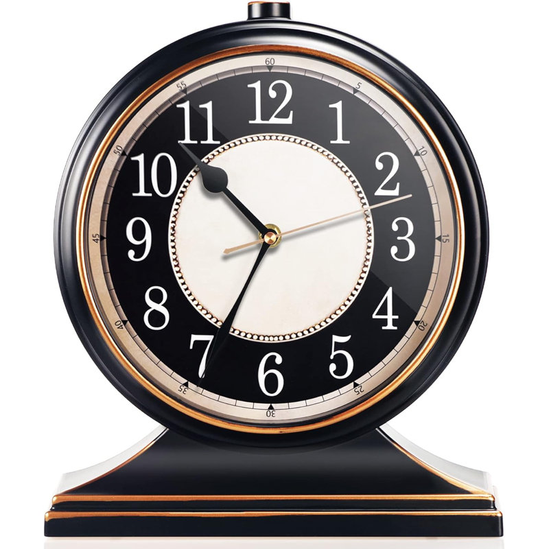 Retro Clock Is Silent And Does Not Tick