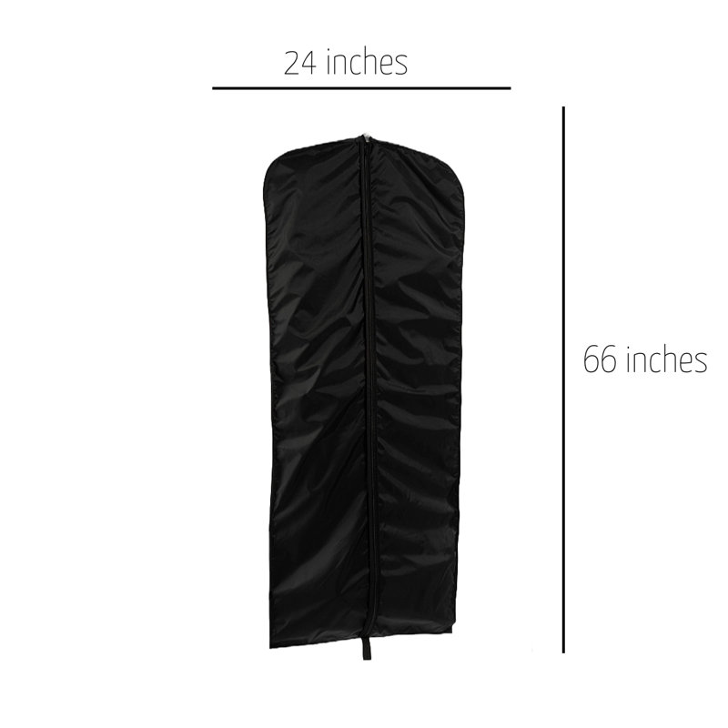 Sac à vêtements en nylon, H 66 po x l 24 po