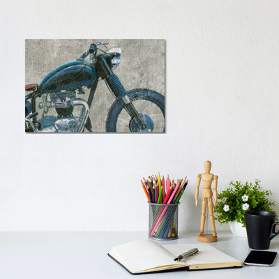 Lets Roll I Grunge Crop by James Wiens - 1 Piece Wrapped Canvas Wall Art