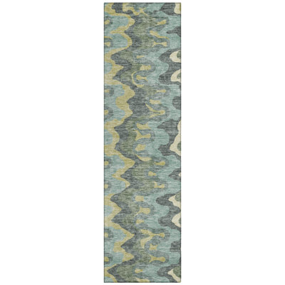 Chico Washable Abstract Indoor / Outdoor Rug