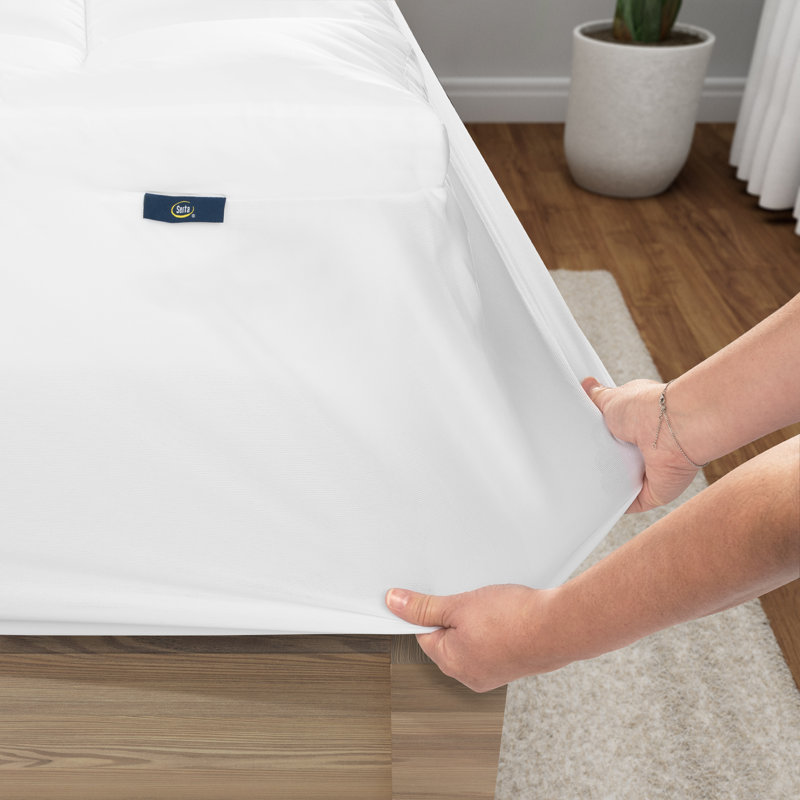 Serta Memory Flex Mattress Topper With 2 In Down Alternative Pillow Top Gusset, Full / Double