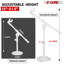 5 supports de bureau pour table de base 5 supports de micro universels 
