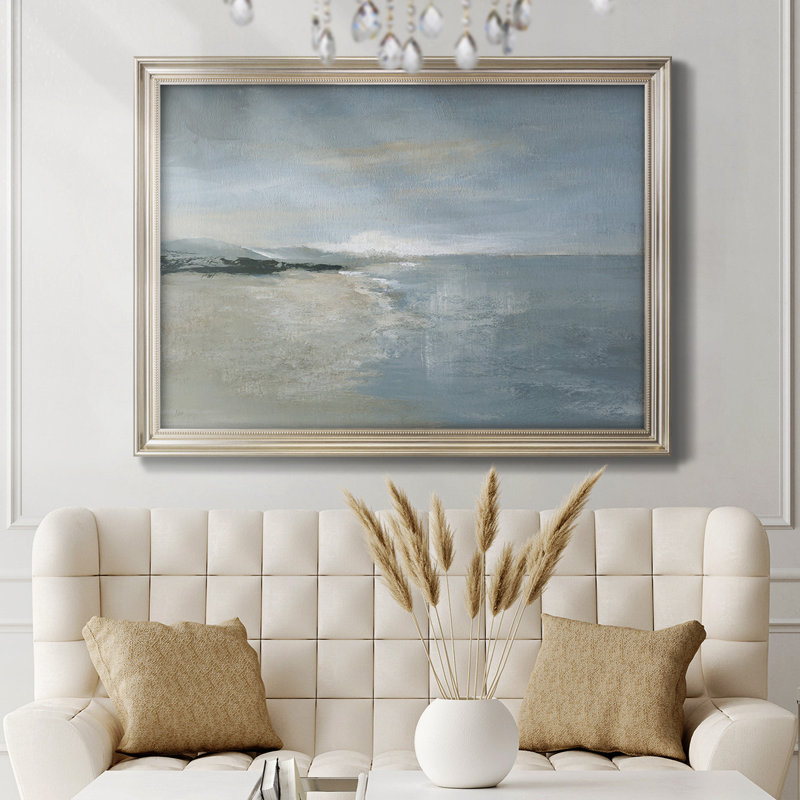 Quiet Morning - reproduction d'art sur toile encadrée, H 21 po x l 25 po x P 2,5 po