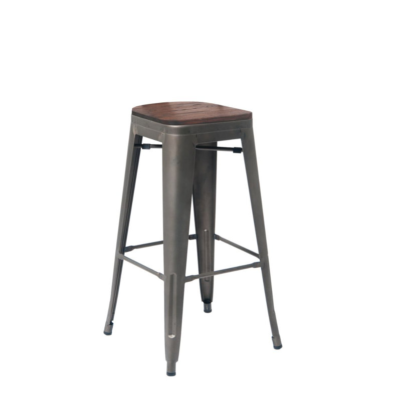 Solid Wood 30'' Bar Stool