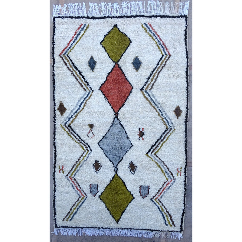 Moroccan Hand Woven 140cm X 230cm Area Rug