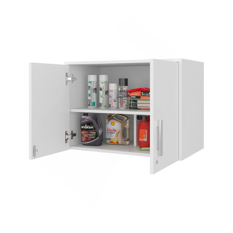 Danbury Storage Cabinet-Wall Cabinet, White