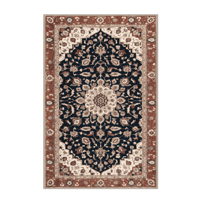 Machine Washable Persian Beige Area Rug