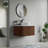 Vireo 34" Single Bathroom Vanity with Marble Top-1489987702-1489987682