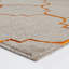 Tapis décoratif géométrique crème/orange intérieur/extérieur Milne-2040285886
