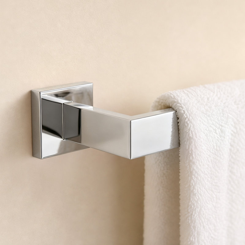 Porte-serviettes mural 25,6 po, Chrome chrome