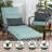 Outdoor Round Dining Chair Seat Pad-277920061