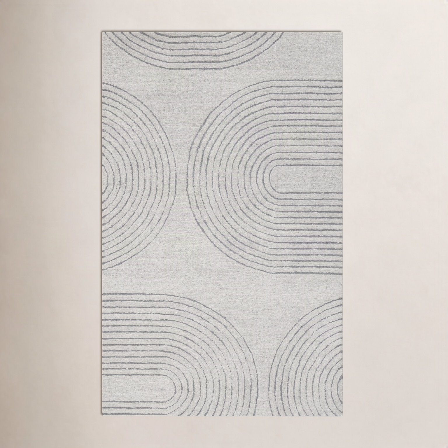 Helaine Hand-Tufted Abstract Rug, Rectangle 3' x 5'