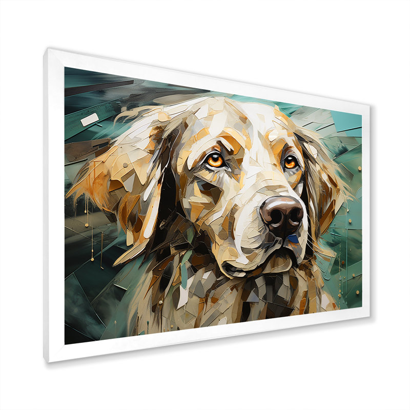 Portraits élégants sur toile, Cadre de coin blanc fermé, H 12 po x l 20 po x P 1 po