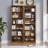 6-Tier Fixed Shelf Bookcase, 75" Tall Heavy-Duty Storage with Tip-Resistant Design-444976180