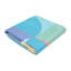 Serviette de plage réversible en microfibre, serviette de piscine 32 x 62 pouces à séchage rapide et sans sable, grande serviette de voyage légère et absorbante avec motif géométrique et à chevrons
