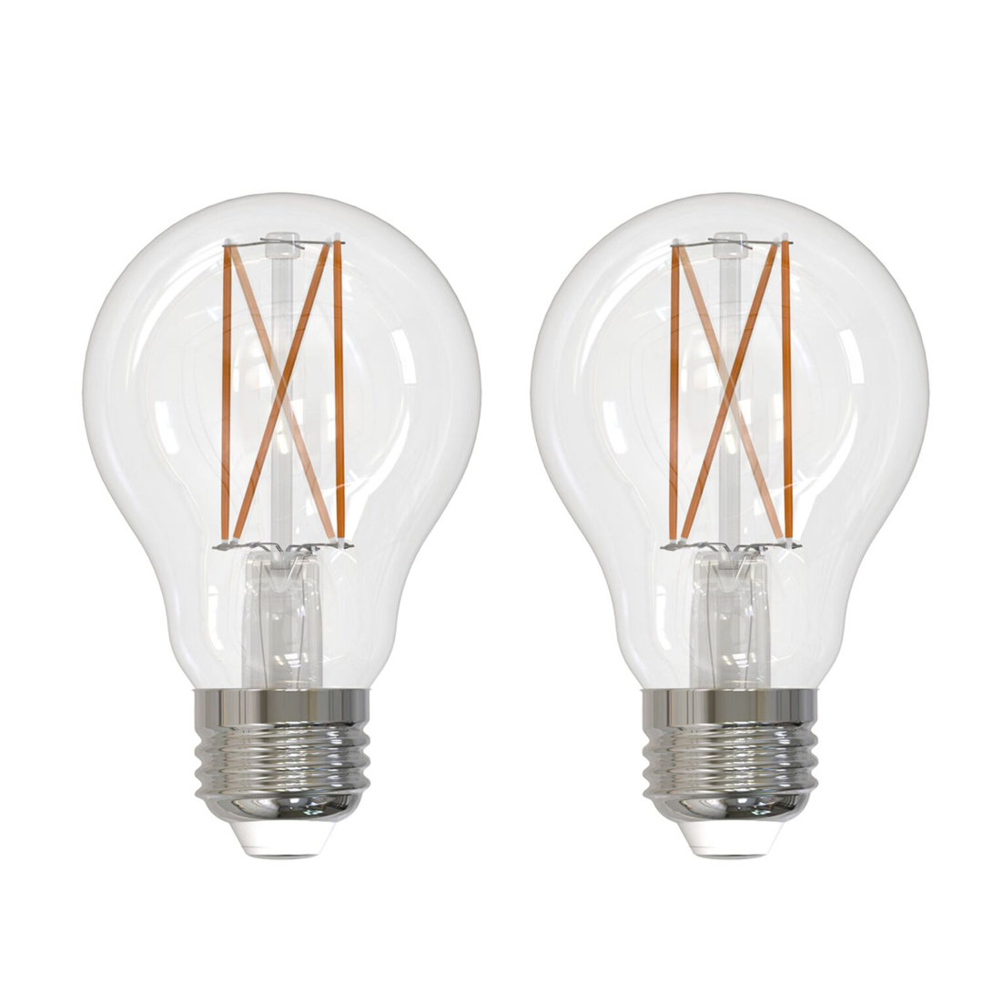 8.5 Watt (60 Watt Equivalent), A19 LED, Dimmable Light Bulb, E26/Medium (Standard) Base (Set of 2) Bulbrite Industries