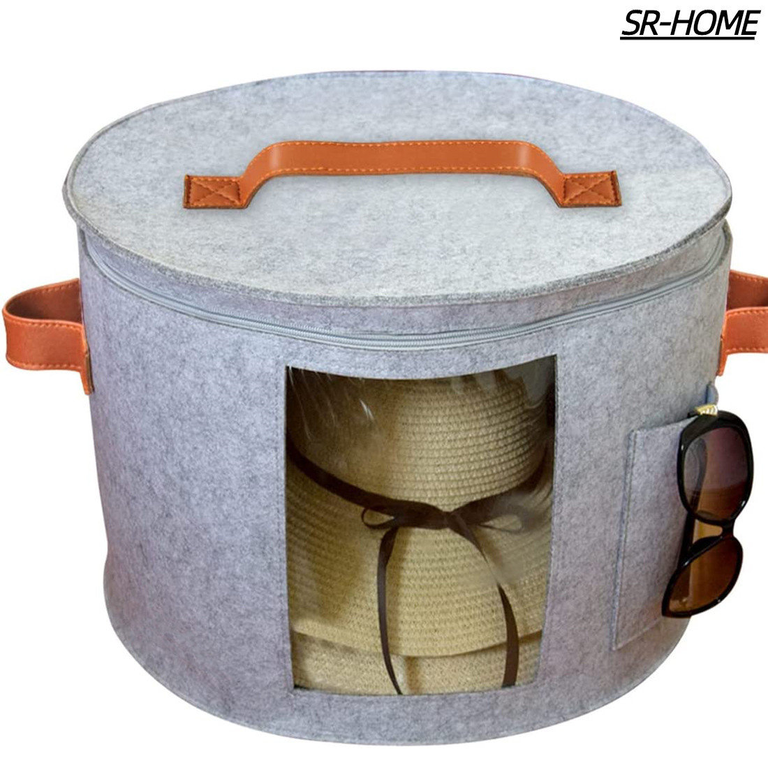 SR-HOME Hat Fabric Storage Basket