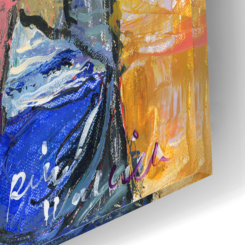 " Picasso " by Richard Wallich, 16" H x 12" W x 0.13" D