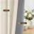 100% Blackout Curtains Linen Textured Solid Thermal Insulated Curtains & Drapes For Living Room Bedroom (50" Wide, Set Of 2)-558668424-558668437
