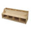 Banc de lecture naturel avec rangement Childcraft