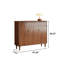 47.24"Brown Solid Wood Home Shoe Cabinet