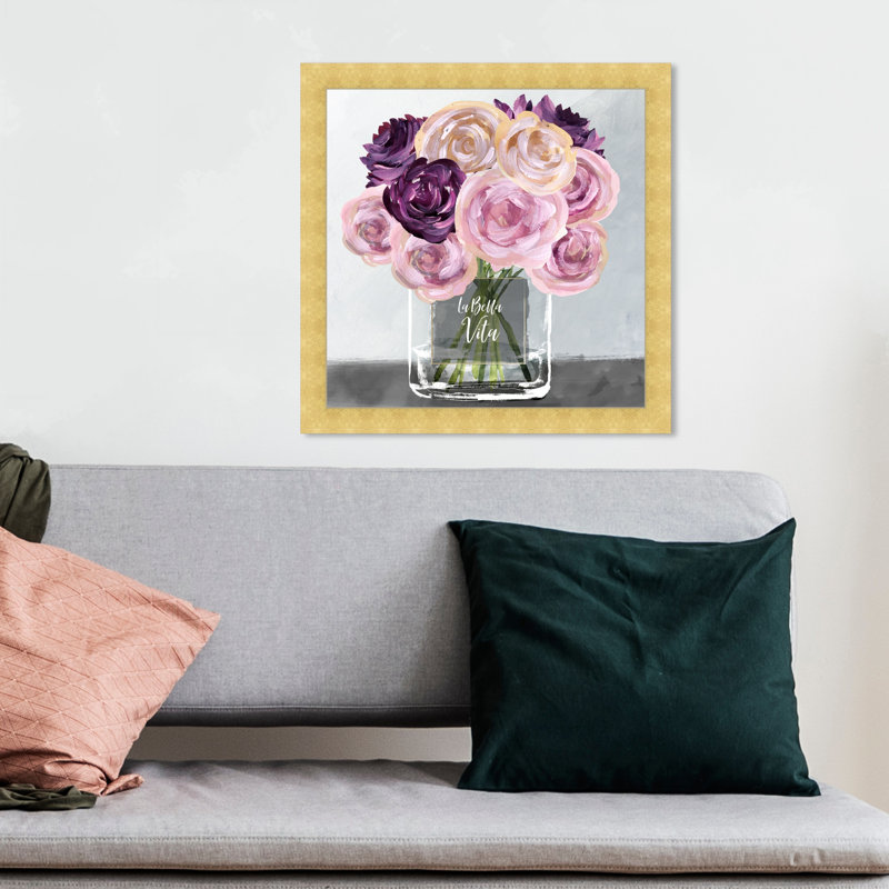 Oliver Gal Artisans - Peinture encadrée, H 14 po x l 14 po, Cadre doré
