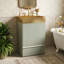 Meuble-lavabo autoportant de 20 po avec comptoir en acier inoxydable-1325454035
