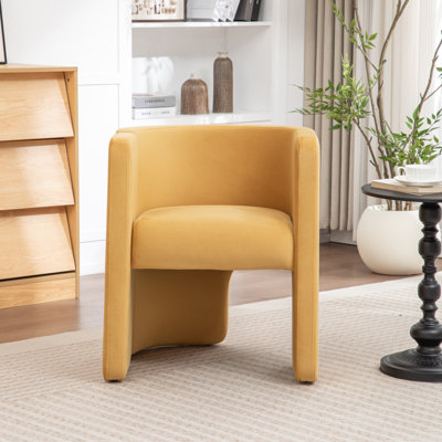 Jaimyn 24" Wide Upholstered Barrel Accent Chair