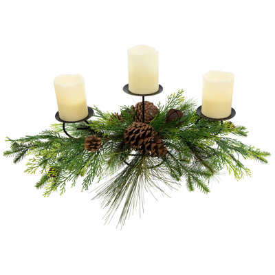 8.5'' H Metal Tabletop Candle Accessories