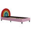 Lit plateforme tapissier Rainbow Design
