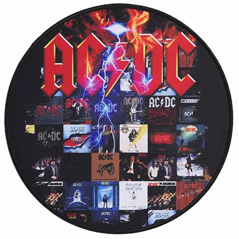  11.8-In. Round Gaming Mouse Pad (AC/DC®)