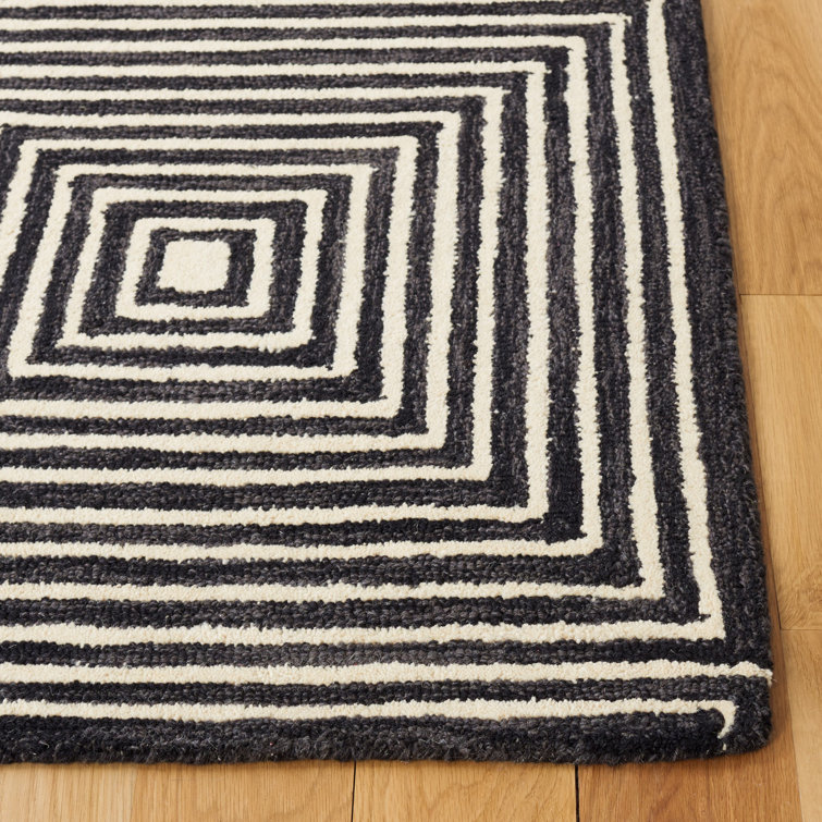 Loon Peak® Ilenna Handmade Natural /Black Rug & Reviews