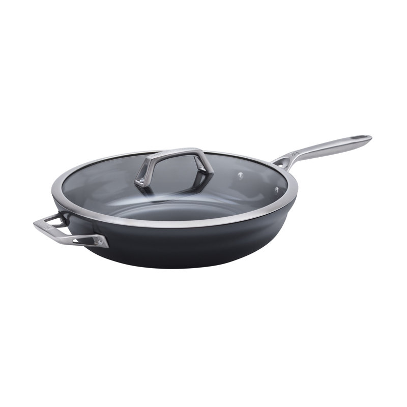 ZWILLING Motion Ceramic 30 cm / 12 inch Aluminum Deep Saute Pan With Lid