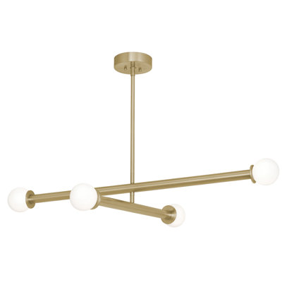 LED Pendant - Light Antique Brass