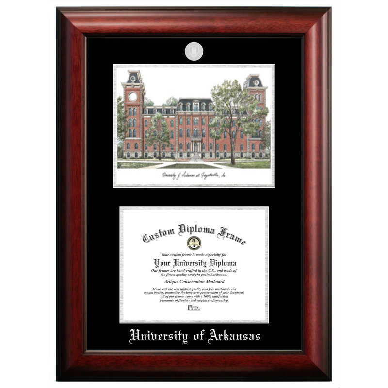 Cadre photo de l’université de arkansas, 8.5 po X 11 po