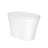 Hugo H Power Flush Tankless Toilet 12" Rough-in 1 GPF Non-Electric ADA Toilet with Integrated Tank in Glossy White