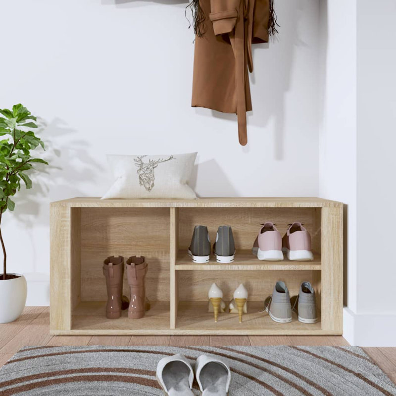 5 Pair Shoe Rack, Sonoma Oak