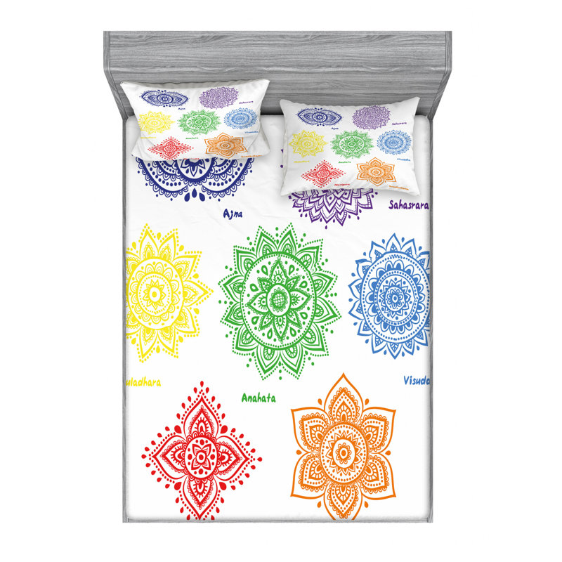 Microfiber Sheet Set, Full Sheet Set with Fitted Sheet